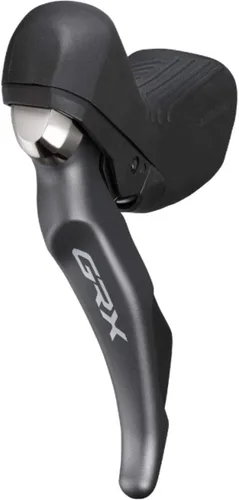 Shimano GRX ST-RX810 Palanca de cambio de barra de caída izquierda de 2 x 11 velocidades/palanca de freno hidráulico sin manguera ni pinza | Cambios