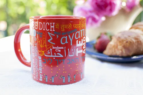 Miniatura 4 de Taza Love Languages - Says I Love You Forty Different Ways