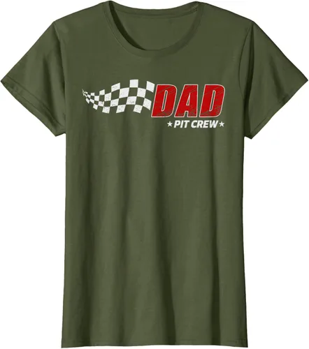 Miniatura 78 de Dad Pit Crew Race Car Birthday Family Matching Pit Crew Camiseta Pit Crew