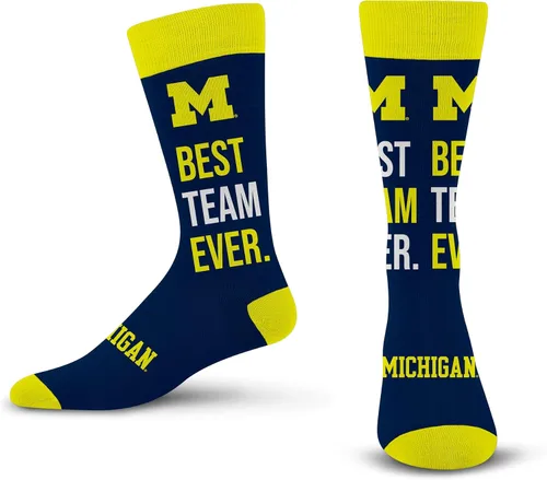Miniatura 31 de For Bare Feet NCAA Unisex Best Team Ever Crew Sock Ncaa