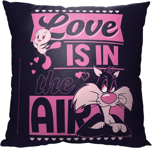 Miniatura 16 de Northwest Warner Bros. Looney Tunes - Almohada de 18 x 18 pulgadas, soplada