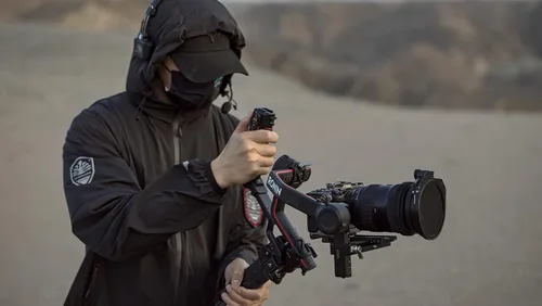 Miniatura 2 de Tilta - Mango de control de funcionamiento trasero avanzado compatible con DJI Ronin, enfoque inalámbrico compatible con Nucleus Nano, Nucleus M