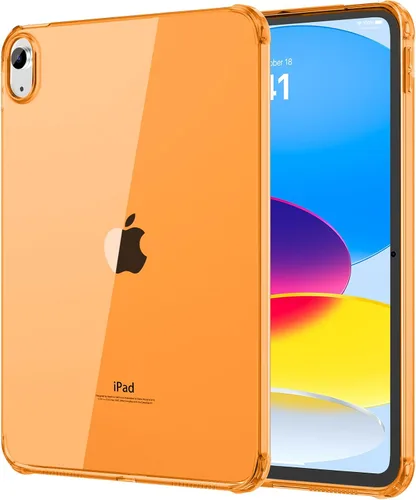 Miniatura 12 de MoKo Funda transparente para iPad (A16) de 11ª generación 2025 de 11 pulgadas/10ª generación 2022 de 10.9 pulgadas, TPU suave y ligero, 1