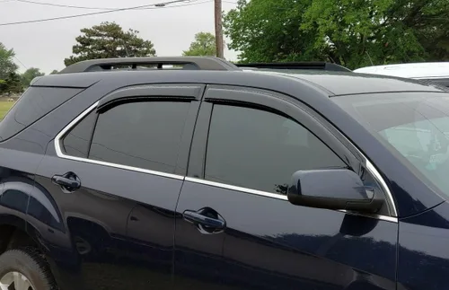 Miniatura 3 de Viseras tintadas de humo para ventana, protector de ventilación, deflector compatible con Chevrolet Equinox 2010-2017