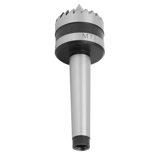 Miniatura 4 de Centro de transmisión de torno de madera, juego de centro vivo, torno de madera, montaje de contrapunto mt1 para conducción con corona de 1 pulgada