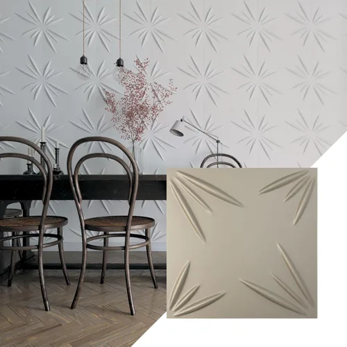 Miniatura 27 de Ekena Millwork WP20X20INWH 19 5/8 pulgadas de ancho x 19 5/8 pulgadas de alto Inula EnduraWall Decorativo 3D Panel de Pared Cubre 2.67 pies cuadrados
