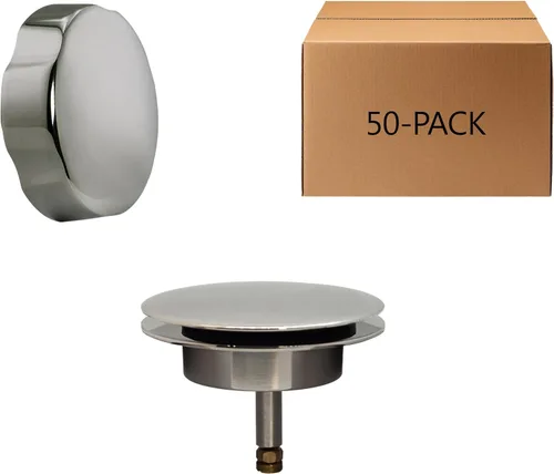 Miniatura 21 de Westbrass D50TE-12A - Moldura de repuesto estándar de 1-1/2 pulgadas para ensamblajes de desagüe de baño de accionamiento por cable, bronce antiguo