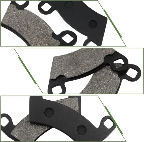 Miniatura 4 de ZICOO Pastillas de freno delanteras y traseras para Polaris Ranger 900 800 700 XP Ranger 500 570 700 800 900 RZR 800 900 XP RZR 4 800 Sportsman ACE
