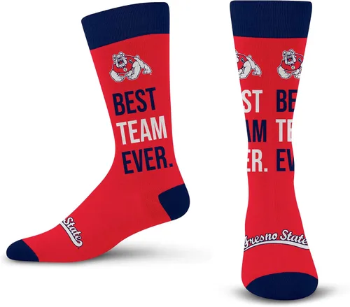Miniatura 42 de For Bare Feet NCAA Unisex Best Team Ever Crew Sock Ncaa