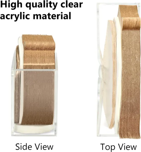 Miniatura 4 de Kamehame Soporte para filtro de café, estante dispensador de filtro de café de montaje en pared, contenedor de almacenamiento de acrílico