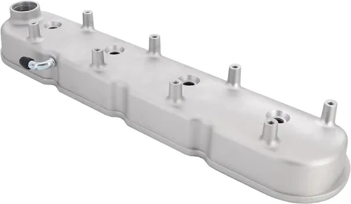 Miniatura 5 de LS - Cubiertas de válvula de aluminio fundido con soportes de bobina compatibles con Che-vy Small Block V8 293 325 346 364 376 427 LS1 LS2 LS3 LS6