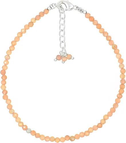 Miniatura 19 de TGH Pulsera de cuentas naturales con piedras preciosas microfacetadas, joyería para ella, cristales curativos energéticos de piedra natal, cadena