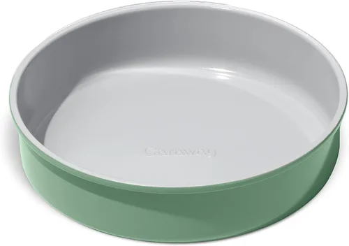 Miniatura 6 de Caraway Sartén Circular de Cerámica Antiadherente de 9" - Revestimiento de Cerámica Naturalmente Resbaladizo - No Tóxico, Libre de PTFE y PFOA - Gris