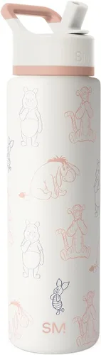 Miniatura 11 de Simple Modern Summit - Botella de agua con tapa con pajilla, vaso aislado de acero inoxidable a prueba de fugas de Disney de 30 onzas, regalos