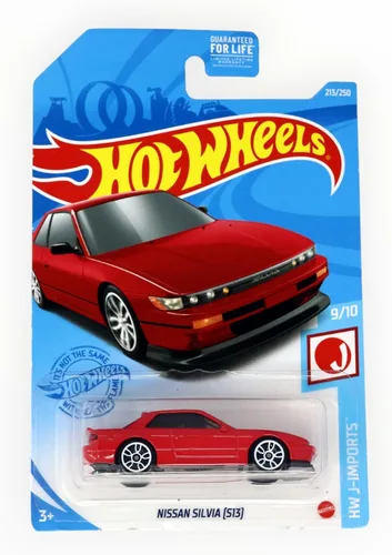 Miniatura 2 de Hot Wheels Nissan Silvia S13, [rojo] 213/250 J-Imports 9/10