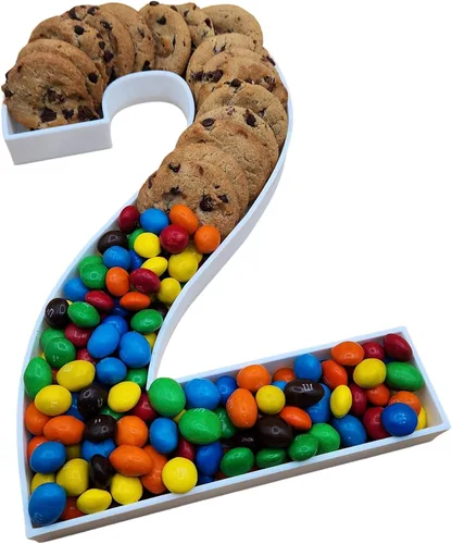 Miniatura 71 de 12" o GRANDE 16" - Cajas de número rellenables de plástico reutilizables de alta calidad para embutidos, cajas de cartas para fiesta de cumpleaños
