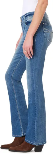 Miniatura 3 de WallFlower, Luscious Curvy Bootcut - Jeans de tiro medio y corte de bota, con tela elástica Insta Stretch, para jóvenes y mujeres