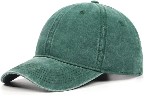 Miniatura 25 de Gorra de béisbol de mezclilla lavada de gran tamaño XXL, gorra deportiva de perfil bajo para cabezas grandes de 23.5 a 25.5 pulgadas, sombrero