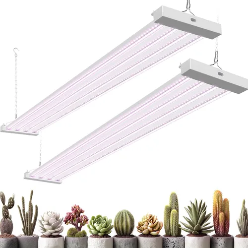 Miniatura 19 de Barrina TX-L63 - Luces de cultivo de 3 pies para plantas de interior, 252 W (4 x 63 W), 4 paneles LED de cobertura más amplia, espectro completo