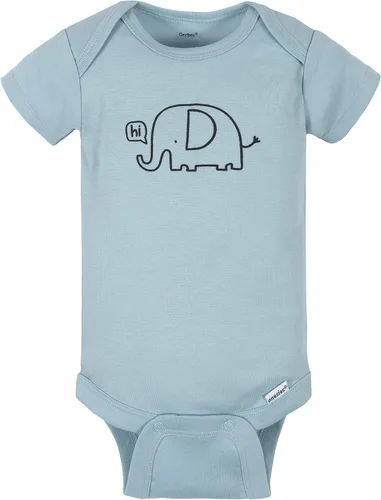 Miniatura 6 de Gerber Onesies Paquete de 8 mamelucos de manga corta para bebé