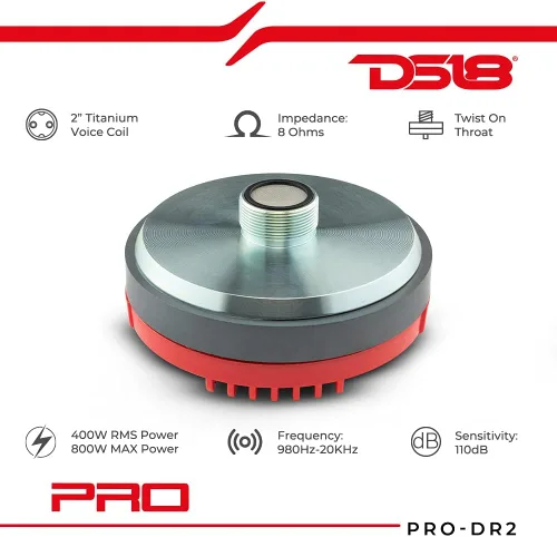 Miniatura 2 de DS18 Audio PRODR2 DS18 PRO - Destornillador de titanio de 2