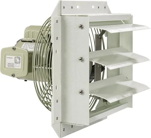 Miniatura 11 de iLiving ILG8SF10V-T, Ventilador de obturación de escape de 10 pulgadas para ático, garaje, tienda de cultivo, ventilación con termostato de 3