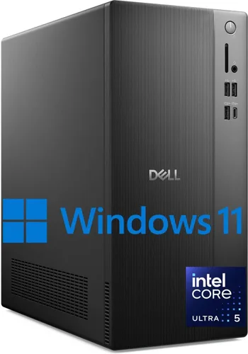 Dell Escritorio empresarial ECT1250 2025 - Intel Ultra 5-225, (procesador de 10 núcleos 10 hilos), memoria DDR5 de 16 GB, SSD PCIe de 512 GB, diseño