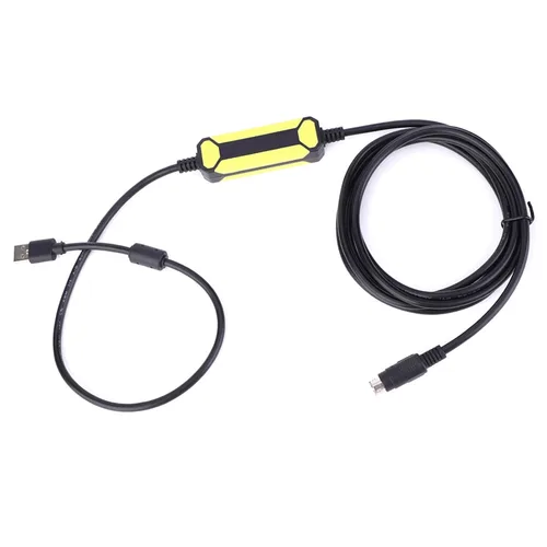 Miniatura 6 de ViaGasaFamido Cable de programación Cable de datos apto para FX1S/1N/2N/3U FX Series PLC USB-SC09-FX Línea de descarga de cable de 8.2 ft Línea