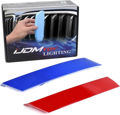 iJDMTOY Exact Fit - Juego de 3 piezas icónicas de rejilla Tri-Accent compatibles con 2021 en adelante G22/G23 4 Series 420i 430i 440i con rejilla