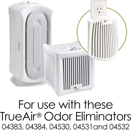 Miniatura 4 de Hamilton Beach TrueAir Filtro de carbono de repuesto para eliminadores de olores, hogar común, basura, mascotas, humo y baño, 1 paquete (04290G)