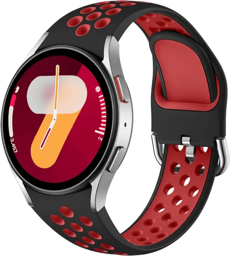 DaQin Correa Deportiva Sin Espacio Compatible con Samsung Galaxy Watch 7/6/5/4 Banda 40mm 44mm/Galaxy Watch FE/Watch 6 4 Classic 43mm 47mm 42mm