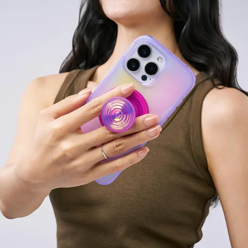 Miniatura 3 de Título: Agarre de teléfono PopSockets para MagSafe con soporte, soporte magnético, parte superior intercambiable, sujeción segura para fundas