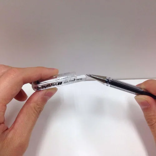 Miniatura 2 de Pentel XK105GA5 - Bolígrafo híbrido, 5 unidades, color negro