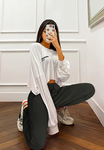 Miniatura 5 de Envlon Womens Yoga Sweatpants Loose Lightweight Workout Joggers Pants Drawstring Comfy Casual Lounge Pants with Pockets
