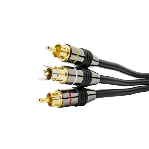 Miniatura 3 de Skywalker Cable de interconexión de audio/video triple RCA serie Hq, 6 pies