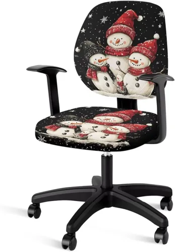 Miniatura 43 de Office Chair Covers with Arms Trendy American Flag Lightweight Computer Chair Slipcover Set of 2 Elastic Fabric Furniture Protector for Swivel