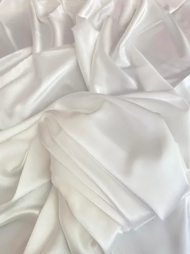 Miniatura 38 de Yard - Tela de satén sedosa elástica de alta calidad - Tela para vestidos y faldas - Suave como la seda, brillo metálico, ideal para bodas y diseño