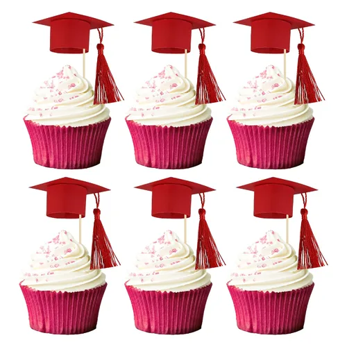 Miniatura 23 de Gyufise 1 decoración de pastel So Proud of You Black Glitter 2026 Decoración de pastel de fiesta de graduación You Did It, decoración de pastel