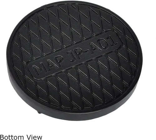 Miniatura 4 de Potauto Adaptador Universal de Aluminio para Gato Hidráulico Soporte Compatible con BMW, Mini, Vehículos (Cant. 1, Negro)