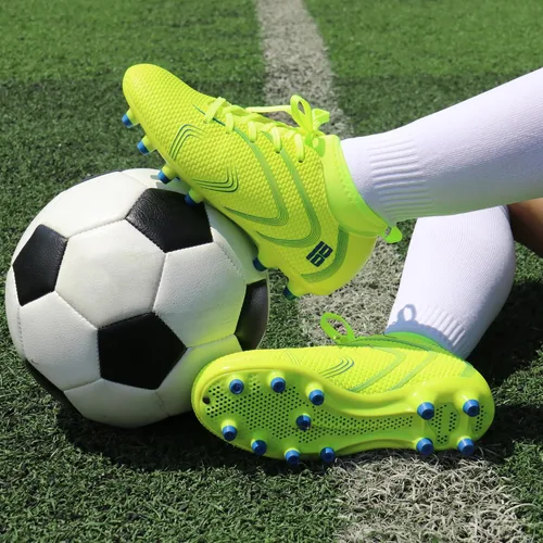 Miniatura 5 de brooman Zapatos de fútbol para niños y niñas, zapatos de fútbol para exteriores