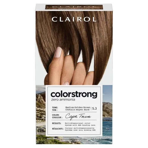 Miniatura 26 de Clairol ColorStrong - Tinte de cabello permanente sin amoniaco, color ceniza claro 6.1 - Color de cabello Machu Picchu, paquete de 1 unidad 6.1
