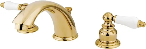 Kingston Brass Grifo de baño generalizado victoriano KB972B, latón pulido