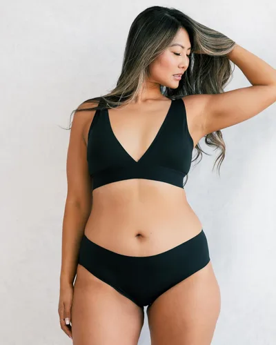 Miniatura 3 de saalt Calzoncillo sin costuras – Ropa interior de época – Regular, pesado y súper absorbente – Sustituye a las almohadillas y tampones