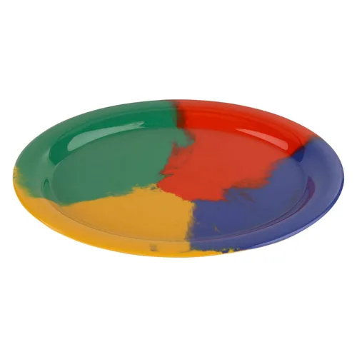 Miniatura 17 de G.E.T. OP-120-MIX - Plato ovalado de melamina para servir, 12 x 9 pulgadas, surtido (juego de 12)