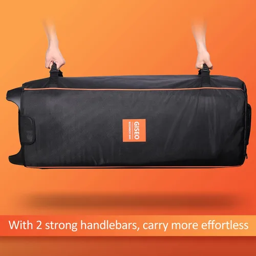 Miniatura 5 de GISEO Bolsa para altavoces, bolsa de transporte resistente para altavoces, compatible con JBL Party Box Series, bolsa de transporte de altavoces