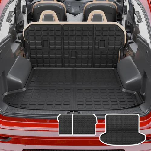 Miniatura 18 de alfombra de carga para maletero, protector de cubierta de asiento trasero de elastómero termoplástico