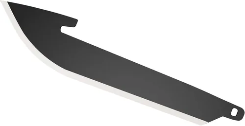 Miniatura 3 de OUTDOOR EDGE Paquete de cuchillas de punto de caída de 2.5" (negro, 6 cuchillas), código de hoja de compatibilidad 250