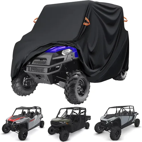 UTV Cover Waterproof Heavy Duty for CFMOTO UForce 1000 XL (Four-Seat) 2021 – 2025, 2-6 Seater All Weather Side by Side Cover Outdoor Storage