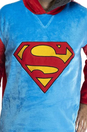 Miniatura 5 de DC Comics Justice League - Sudadera de sherpa de gran tamaño para hombre