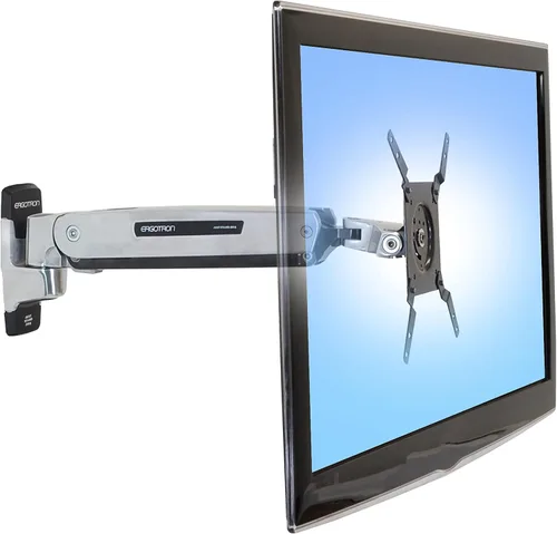 Miniatura 3 de Ergotron Soporte de pared para TV Interactive Arm LD, VESA TV - para monitores o televisores de hasta 42 pulgadas, 7 a 25 libras - Aluminio pulido